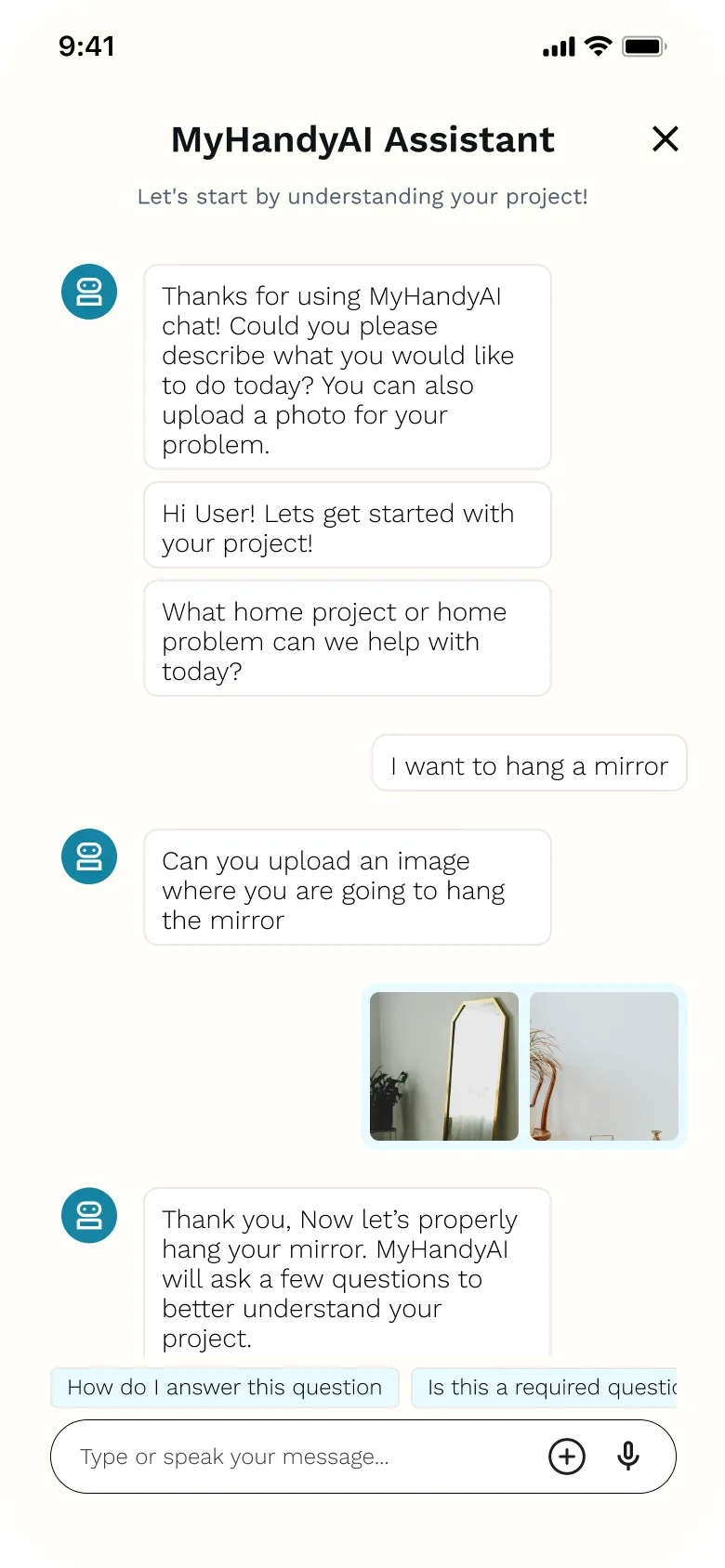Quick Response Interface